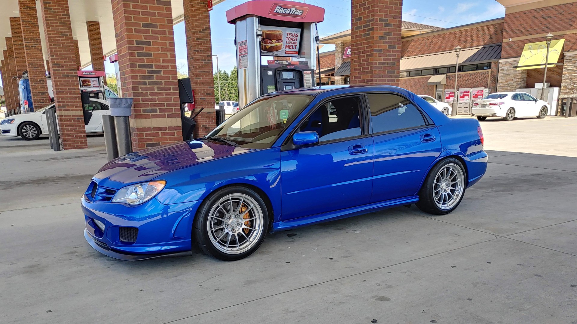 Subaru WRX STI hot rod sports car