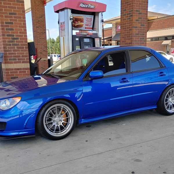 Subaru WRX STI hot rod sports car