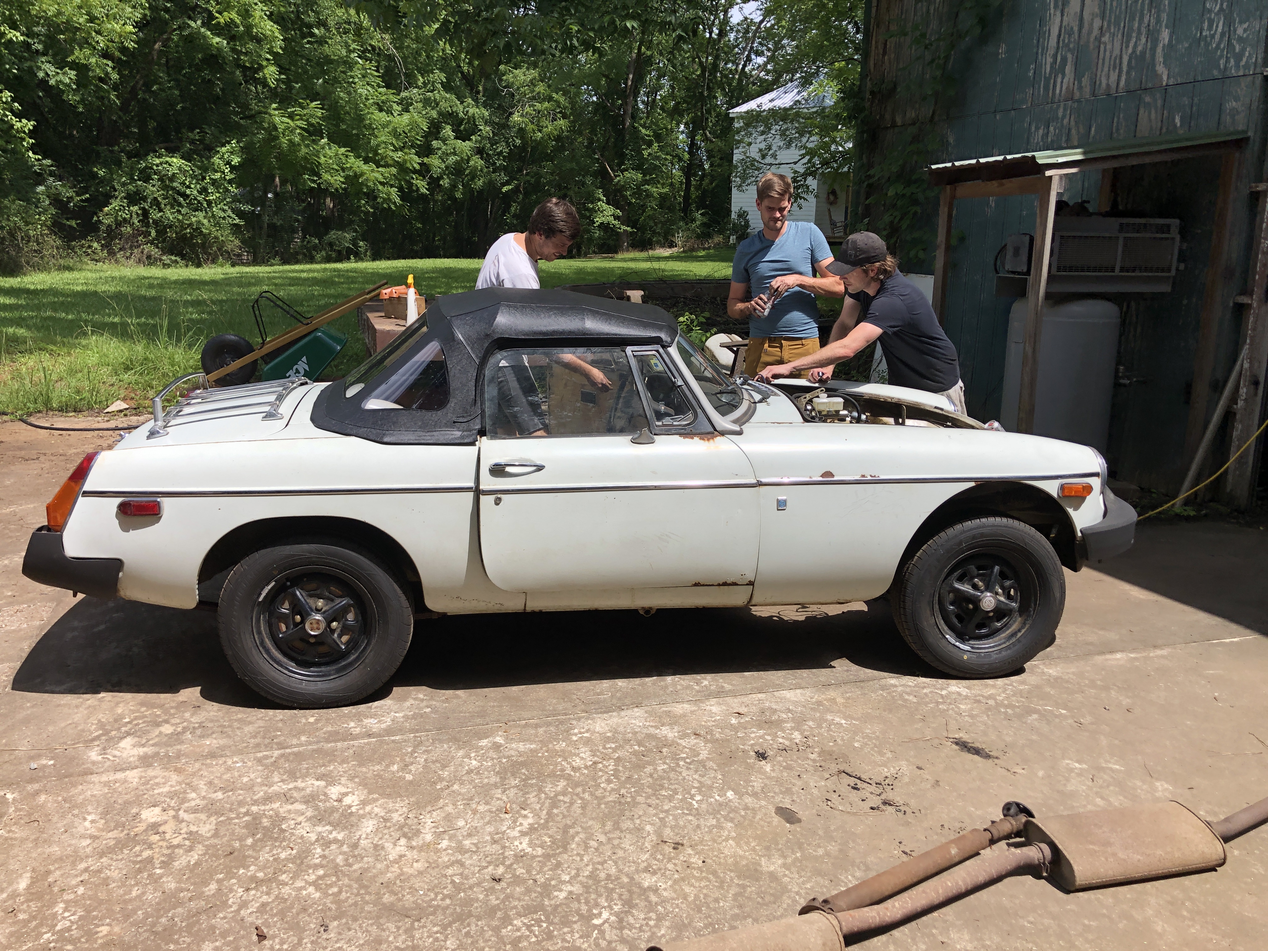 MG MGB classic sports car